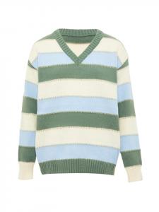 Пуловер Jalene, цвет blau mehrfarbig streifen