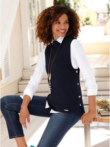 WITT WEIDEN Жилет темно-синего цвета