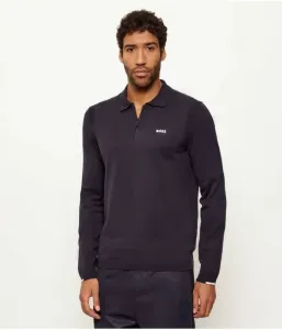 Свитер KN_Ever-X PL regular fit Boss Green, темно-синий