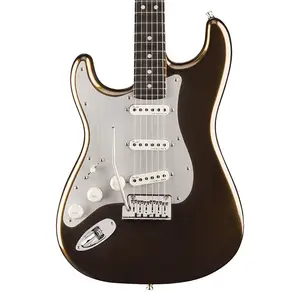 Fender American Ultra II Stratocaster для левшей - Texas Tea с грифом из эбони