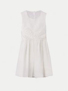 Элегантное платье обычного кроя Mayoral, экрю