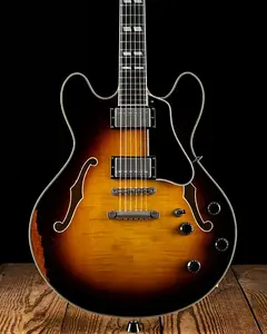 Eastman T59/v Thinline - Антикварный солнечный взрыв