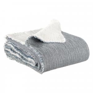 Плед для гостиной Emilio Pacific 130 x 200 см Vivaraise, синий