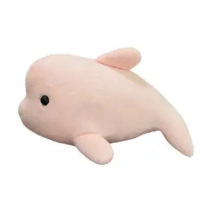 KUMAOYA Плюшевая кукла Lucky Pink Little Dolphin высотой 28см/42см