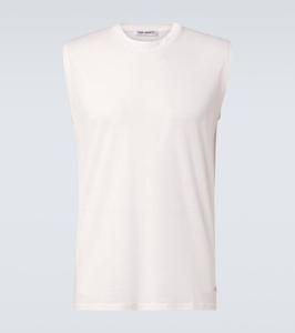 Хлопковая майка Breathe из джерси Our Legacy, White Para Cotton