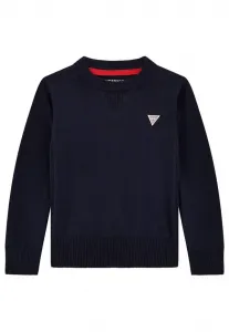 Джемпер с логотипом etichetta Guess, Blu