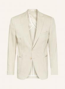 Пиджак очень облегающего кроя с льном Paul, бежевый