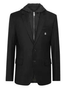 Пиджак с капюшоном Billionaire, черный