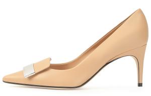 Sr1 кожаные туфли-лодочки 75 мм SERGIO ROSSI