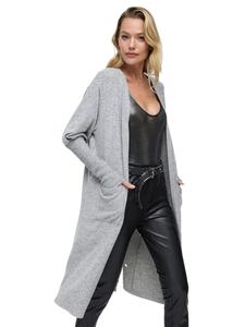 No Matter What Вязаный кардиган в крапчатом сером