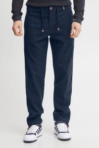 Льняные брюки INDICODE, синий