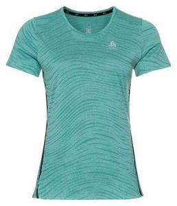 Рубашка с короткими рукавами Odlo Zeroweight Engineered синяя