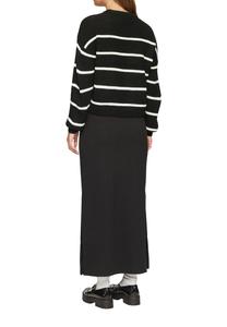 Джемпер MIT RINGELN QS, черный металлик