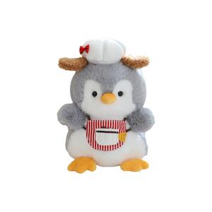 Креативная очаровательная плюшевая кукла пингвин-повар высотой 17см/23см Mise