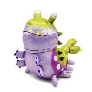 Shangjia Пурпурно-зеленая разноцветная большая плюшевая кукла Big Bug высотой 27cm