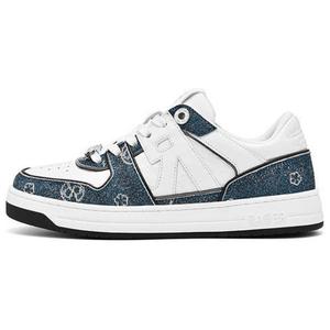 RARE Низкие кроссовки для скейтбординга RICH Collection, женские, белые, синие