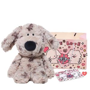 Плюшевая кукла Danny Puppy Dolls высотой 30 см Fat Fat Dragon, серый