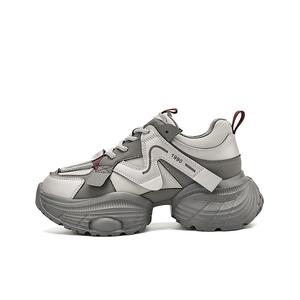 DAPHNE Женские кроссовки лоу топ чанки в цвете ганметал, цвет Gunmetal