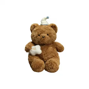Плюшевая игрушка мишка good night bear dreamy cute soft bib trendy bear toy doll Cute Chip