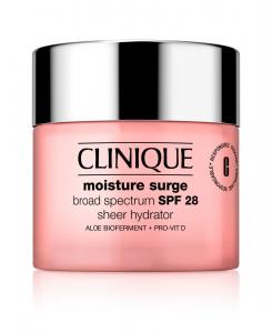 Увлажняющий крем Moisture Surge Broad Spectrum SPF 28 Sheer Hydrator, 2,54 унции Clinique,