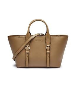 Сумка-тоут кожаная Michael Kors Moore, бежевый