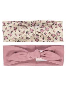 Müsli by GREEN COTTON Шапка в бежевом и приглушенно-розовом цветах