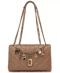 Лафайет маленькая сумка через плечо Karl Lagerfeld Paris, коричневый