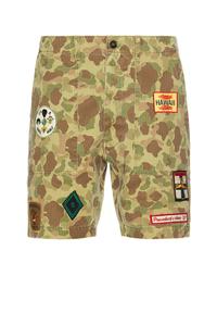 Бермуды уставшие шорты President'S, Herringbone Double Camouflage