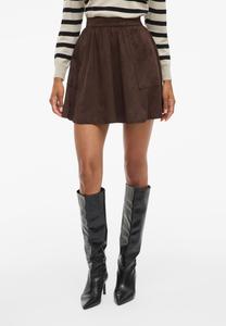 Юбка VILA VICHOOSE SKIRT, Coffee Bean/Brown
