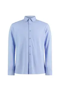 Индивидуальная рубашка с длинными рукавами Superwash 60°C Kustom Kit, синий