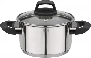 Кастрюля для мяса GSW Como из нержавеющей стали, серебряный