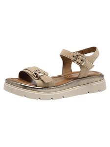 Сандалии на плоской подошве Tamaris, желто-коричневый