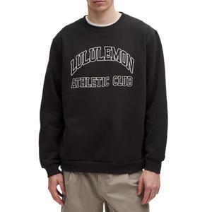 Свитшот Steady State Crew Graphic мужской Lululemon, черный