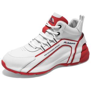 Kolumb Кроссовки Slip-Resistant Quick Dry Mid Top Casual, мужские, белые, красные