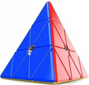 Магнитный логический кубик Pyraminx 3X3X3 + подставка Kostkoland