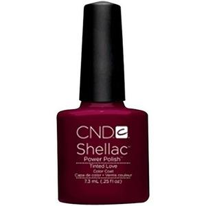 Гель-лак для ногтей Shellac цвета сливы/ягоды, 0,25 жидких унции, Cnd