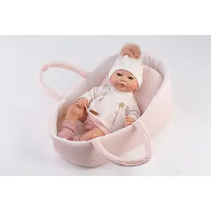 Детская кукла Guca Silvia baby doll, розовый