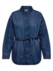 Блузка ONLY Carmakoma, синий