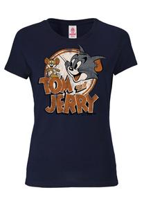 Футболка LOGOSHIRT Shirt Tom & Jerry, темно-синий