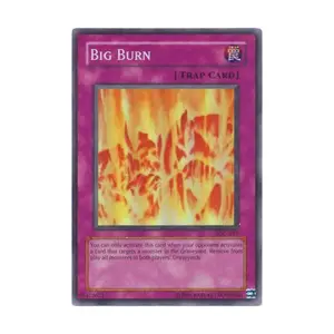 CCG Большой ожог (супер редкий), Yu-Gi-Oh - Invasion of Chaos - Singles