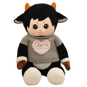 Мягкая и милая свитер Ruyi Sheep кукла плюшевая кукла высота 60cm/80cm/100cm/120cm Tak Bebe, черный