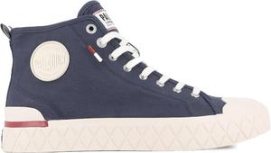 Кроссовки Palladium Unisex Palla Ace Mid из органического канваса на шнуровке, синий