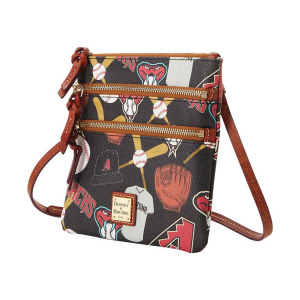 Женская сумка через плечо Arizona Diamondbacks Game Day с тройной молнией Dooney & Bourke, мультиколор