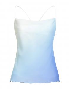 Топ Patrizia Pepe, светло-голубой