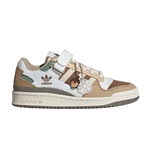 Кроссовки adidas Wmns Forum Low 'Snowflakes & Acorns', коричневый