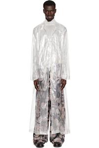 Прозрачное нейлоновое пальто Dries Van Noten