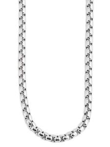 Adeliás Колье унисекс - венецианская цепочка из нержавеющей стали серебристого цвета