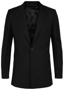 Приталенный однобортный блейзер Givenchy, черный
