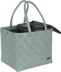 Сумка шоппер normani Flechtkorb mit kleiner Kühltasche, цвет Mintgrün