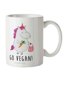 Детская кружка Единорог веган с надписью белого цвета Mr. & Mrs. Panda